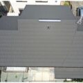 津市の屋根葺き替え工事をリペイント匠が施工した写真