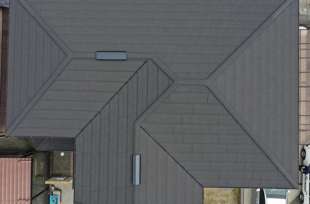 松阪市で屋根工事をリペイント匠が施工した写真