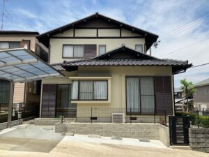伊賀市の外壁塗装をリペイント匠が施工した写真