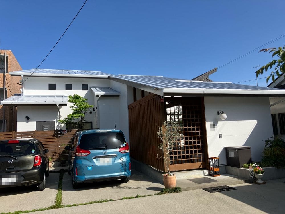 松阪市の外壁塗装、屋根塗装をリペイント匠が施工した写真