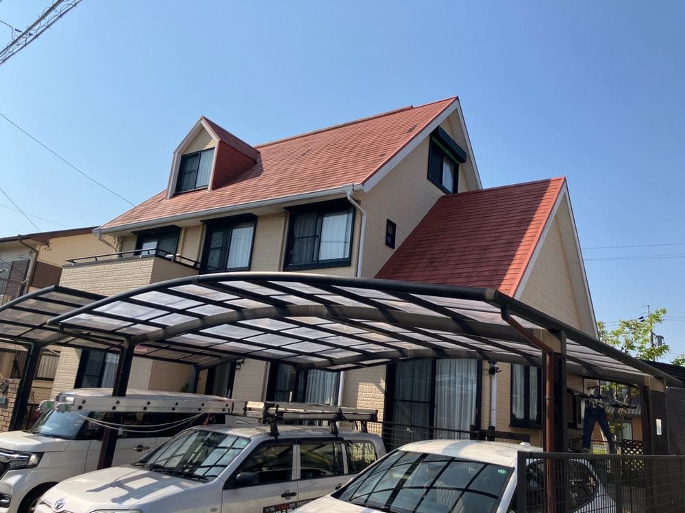 N様(松阪)施工前 (3) 松阪市の外壁塗装、屋根塗装をリペイント匠が施工した写真