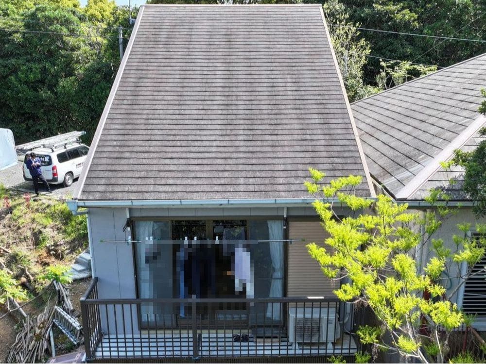 A様(志摩)施工前_外壁全体 志摩市の外壁塗装、屋根工事をリペイント匠が施工した写真
