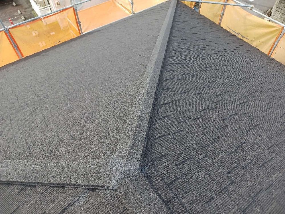 F様(津)棟板金(施工後1) 津市の外壁塗装・屋根工事をリペイント匠が施工した写真