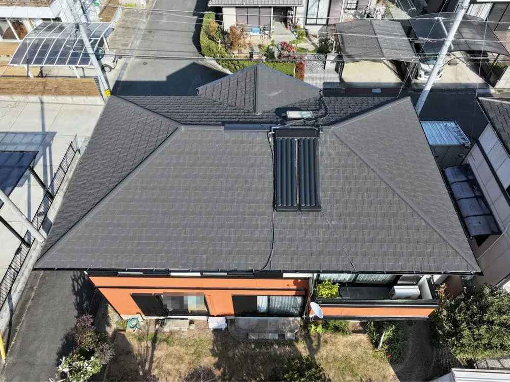 一戸建て住宅のカバー工事（セネター使用）