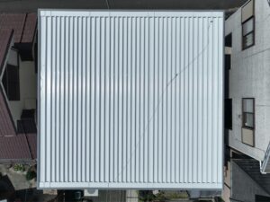 伊賀市の屋根塗装をリペイント匠が施工した写真
