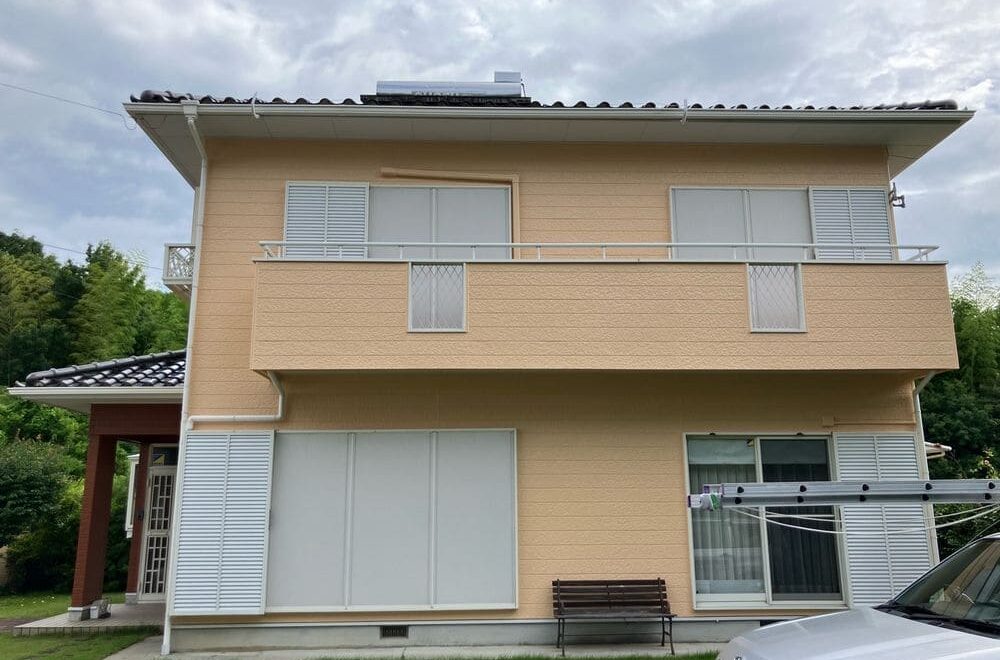 多気郡の外壁塗装をリペイント匠が施工した写真