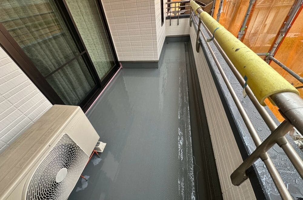 鈴鹿市の防水工事をリペイント匠が施工した写真