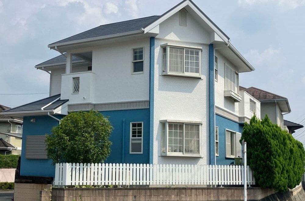 名張市の外壁塗装、屋根塗装をリペイント匠が施工した写真