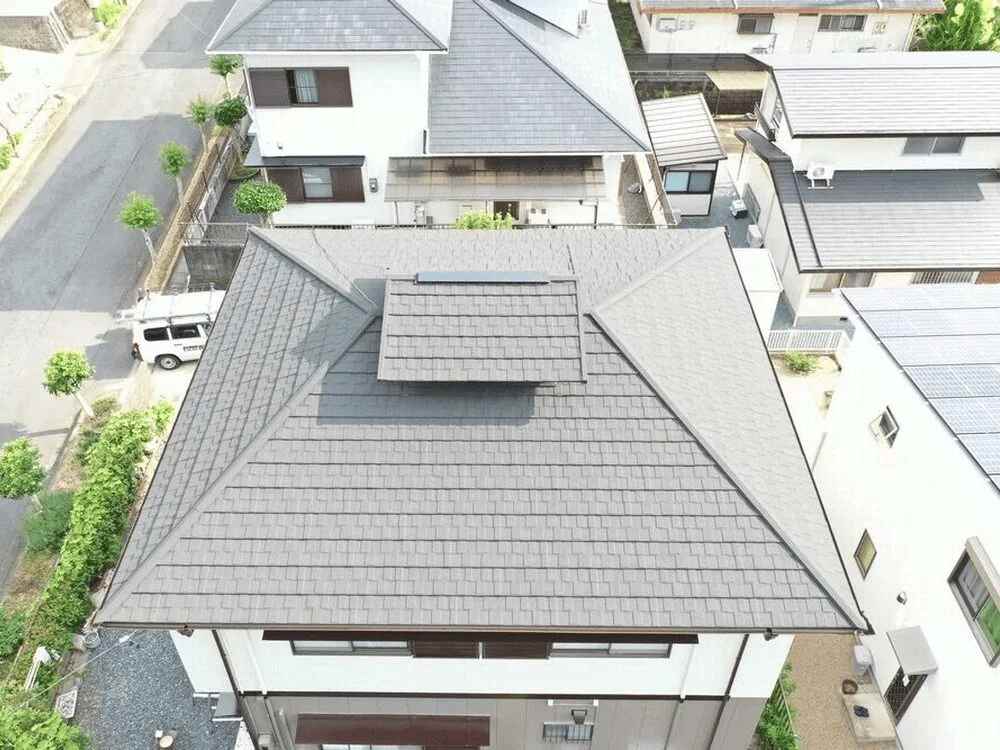 伊勢市・パナホーム住宅に行った屋根カバー工事