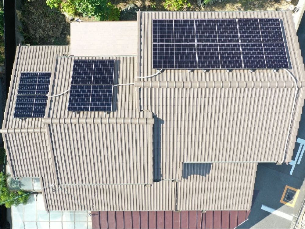 津市の屋根塗装をリペイント匠が施工した写真