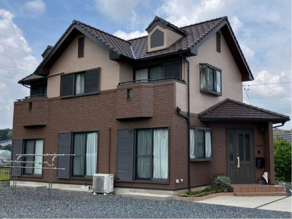 施工後_外壁全体 (2) 四日市市の外壁塗装・防水工事をリペイント匠が施工した写真