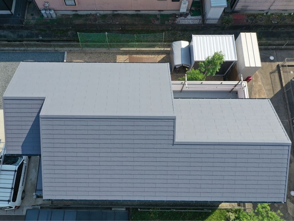 S様(鈴鹿市)屋根_施工後 鈴鹿市の外壁・屋根塗装をリペイント匠が施工した写真