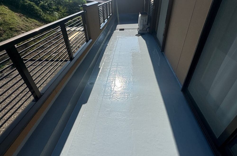 亀山市の防水工事をリペイント匠が施工した写真