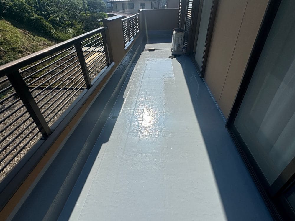 亀山市の防水工事をリペイント匠が施工した写真