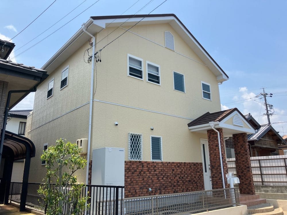 松阪市 T様外壁全体 施工後 (3) 松阪市の外壁塗装をリペイント匠が施工した写真