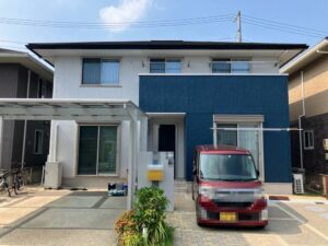 鈴鹿市の外壁塗装をリペイント匠が施工した写真