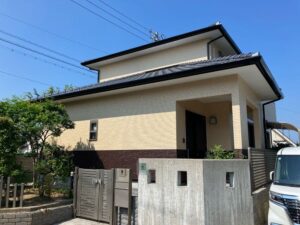 鈴鹿市の外壁塗装をリペイント匠が施工した写真