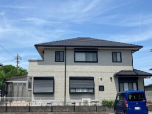 鈴鹿市の外壁塗装をリペイント匠が施工した写真