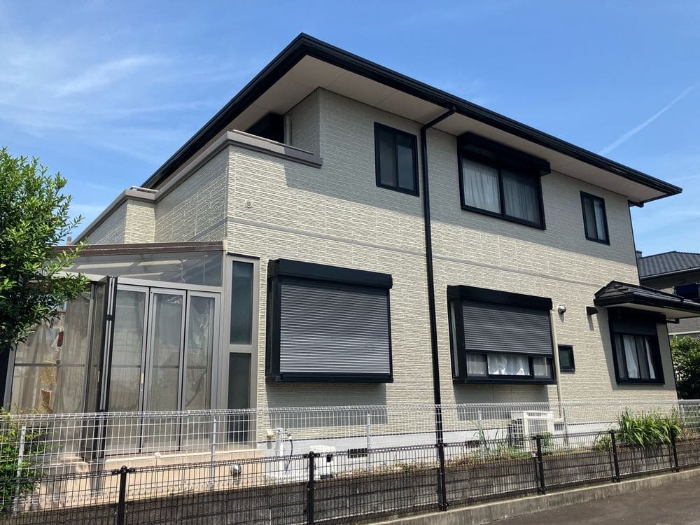 H様(鈴鹿)外壁_施工後3 鈴鹿市の外壁塗装をリペイント匠が施工した写真