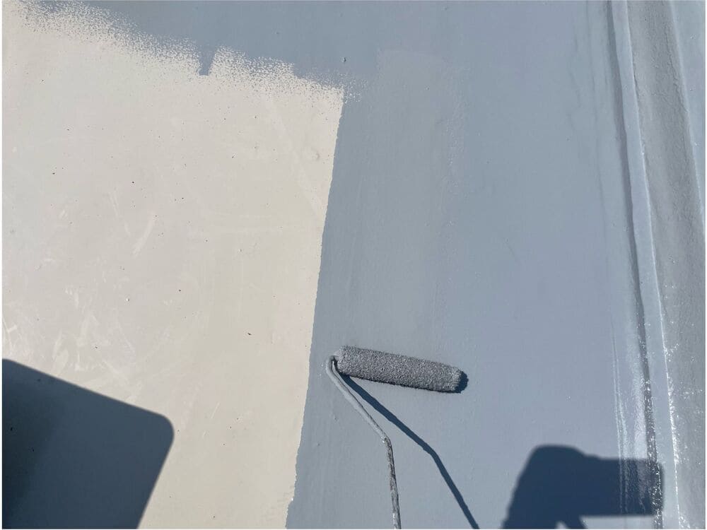 津市の防水工事をリペイント匠が施工した写真