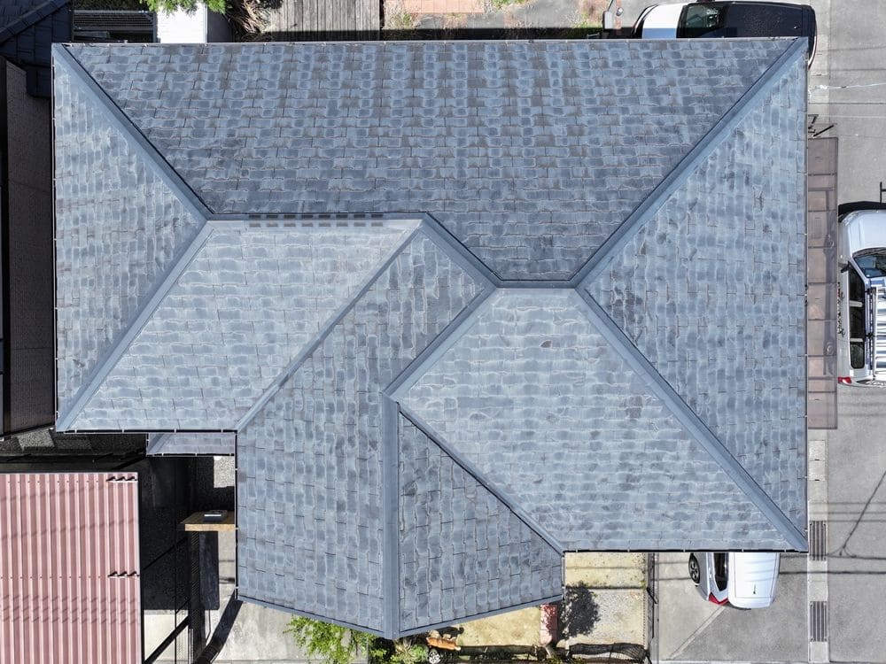 H様(松阪市)屋根_施工前 松阪市の屋根工事をリペイント匠が施工した写真