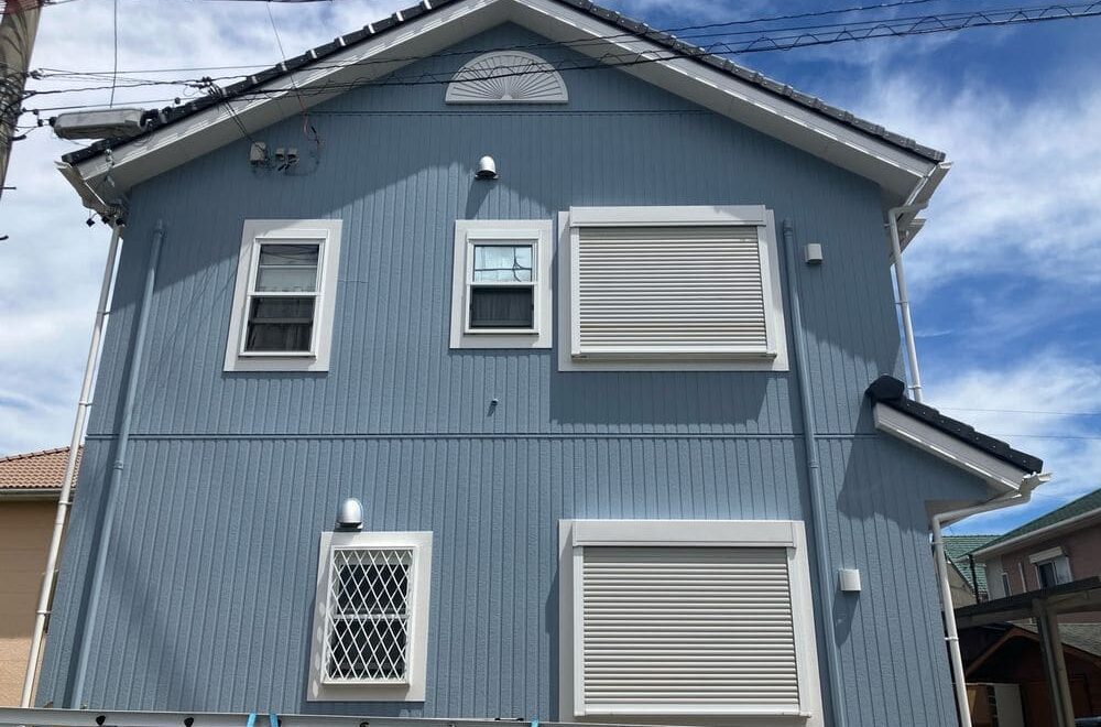 鈴鹿市の外壁塗装をリペイント匠が施工した写真