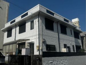四日市市の外壁塗装、防水工事をリペイント匠が施工した写真