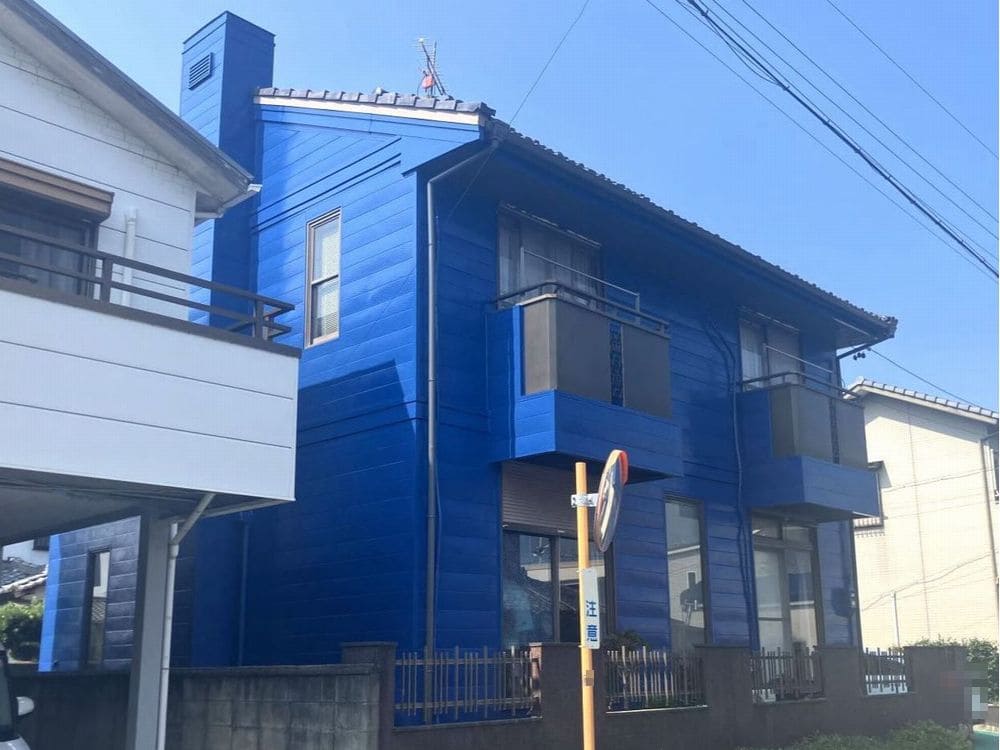 T様(伊勢市)外壁_施工後2 伊勢市の外壁塗装をリペイント匠が施工した写真