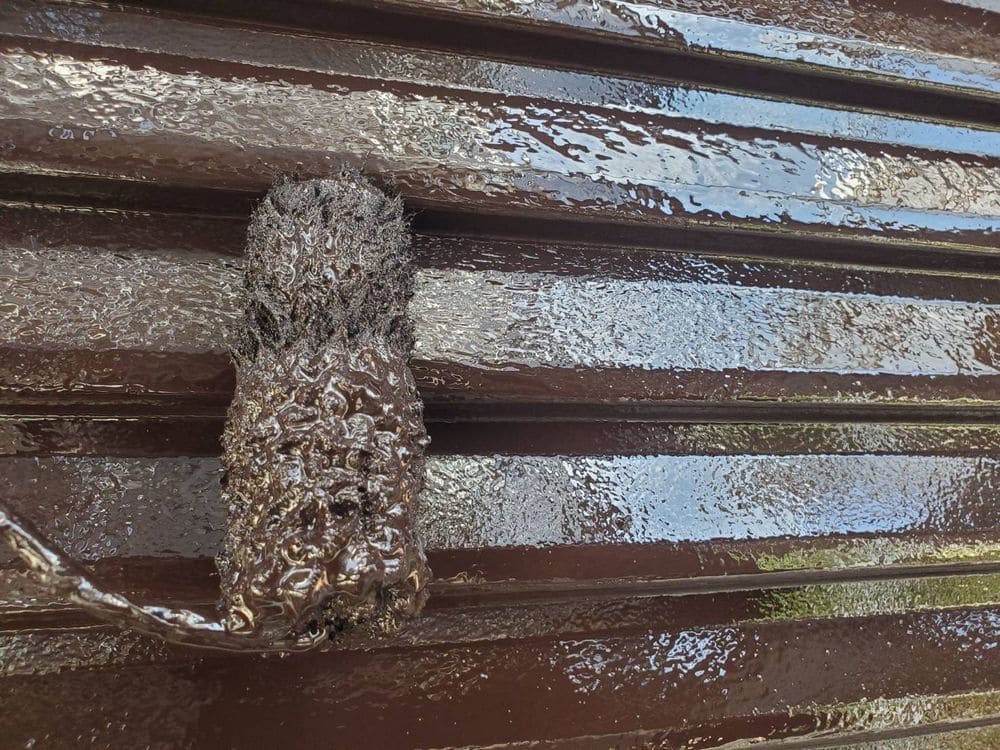 M様(鈴鹿市)雨樋_3回目 鈴鹿市の外壁塗装をリペイント匠が施工した写真