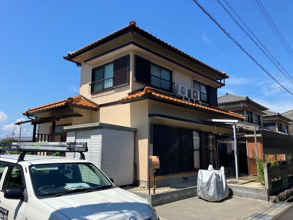 M様(鈴鹿市)外壁_施工後2 鈴鹿市の外壁塗装をリペイント匠が施工した写真