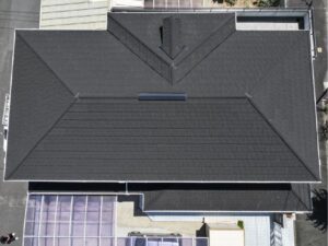 津市の屋根工事をリペイント匠が施工した写真