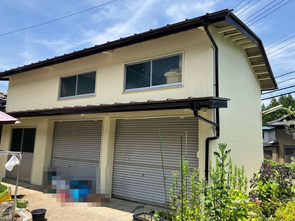 F様(いなべ市藤原町)施工写真(編集後) (10) いなべ市の外壁塗装、屋根塗装をリペイント匠が施工した写真