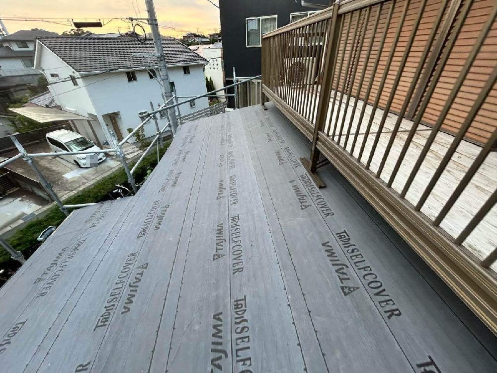 N様(津)ルーフィング(施工後2) 津市の屋根工事をリペイント匠が施工した写真
