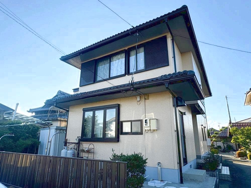 O様(鈴鹿市)外壁_施工後 鈴鹿市の外壁・屋根塗装をリペイント匠が施工した写真