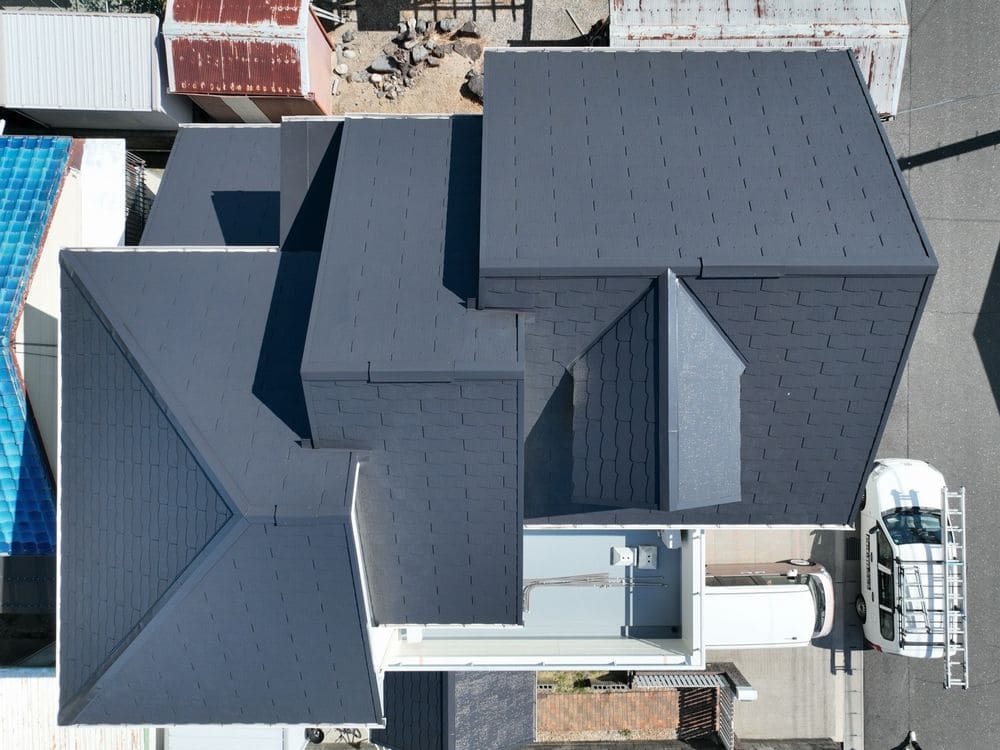 S様(鈴鹿市)屋根_施工後 鈴鹿市の外壁・屋根塗装をリペイント匠が施工した写真