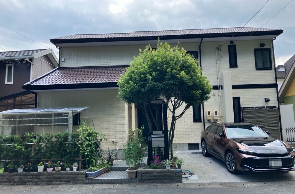松阪市の外壁塗装をリペイント匠が施工した写真