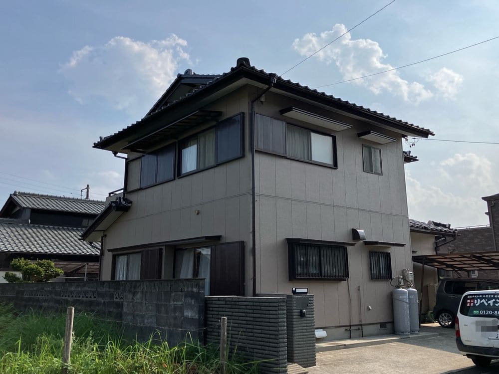 いなべ市の外壁塗装をリペイント匠が施工した写真