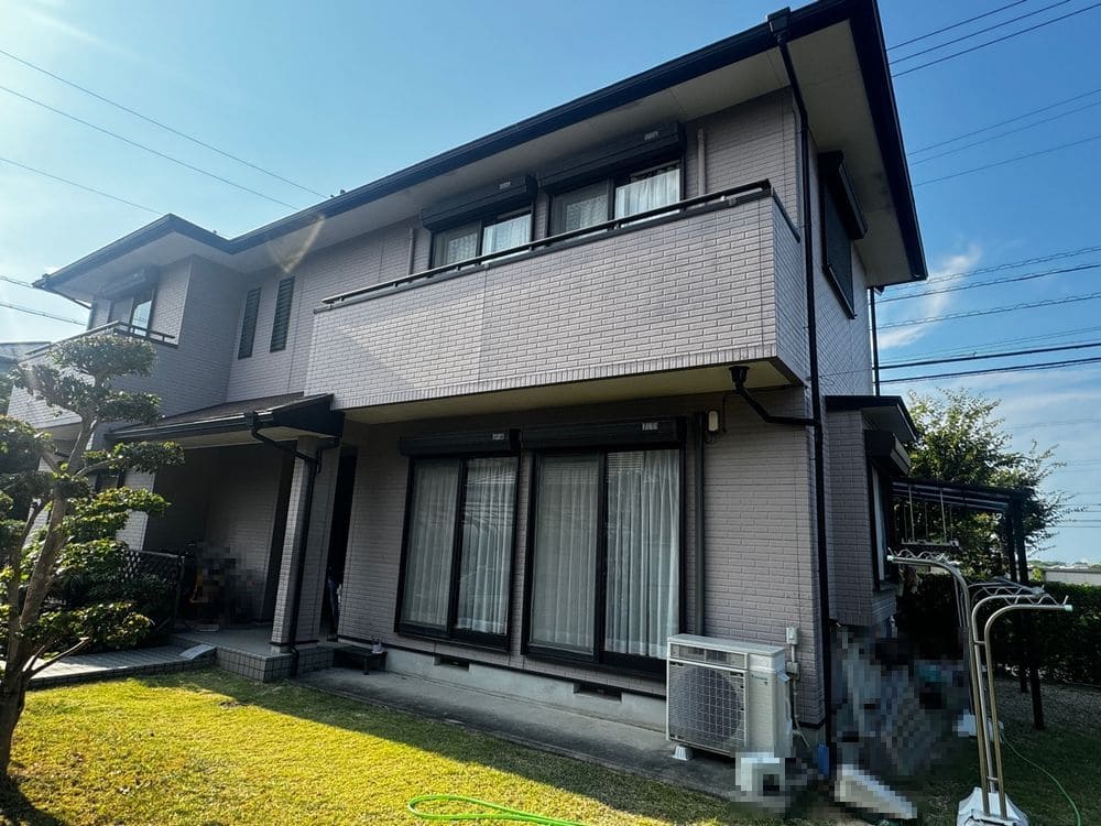 鈴鹿市の外壁塗装、屋根塗装、防水工事をリペイント匠が施工した写真