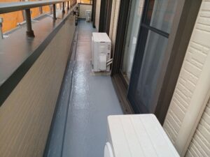 四日市市の外壁塗装と防水工事をリペイント匠が施工した写真