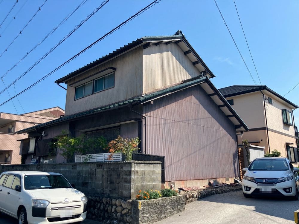 四日市市H様_施工前 (3) 四日市市の外壁塗装をリペイント匠が施工した写真