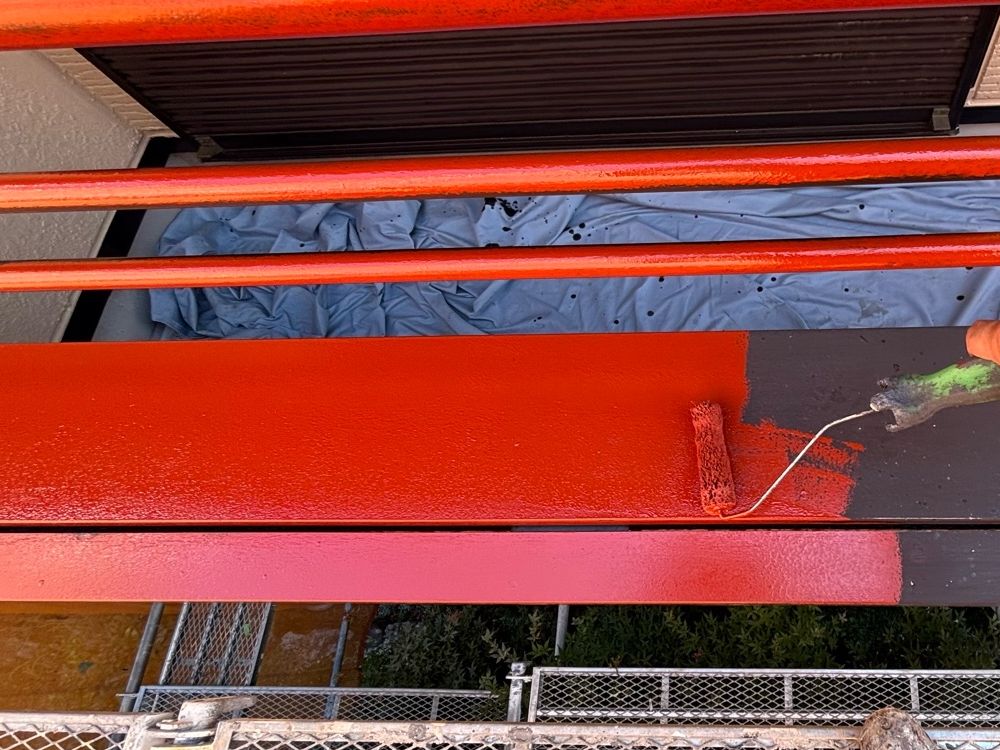 O様(鈴鹿市)笠木_1回目 鈴鹿市の外壁・屋根塗装をリペイント匠が施工した写真