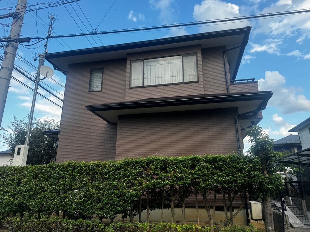 鈴鹿市の外壁塗装、屋根塗装、防水工事をリペイント匠が施工した写真