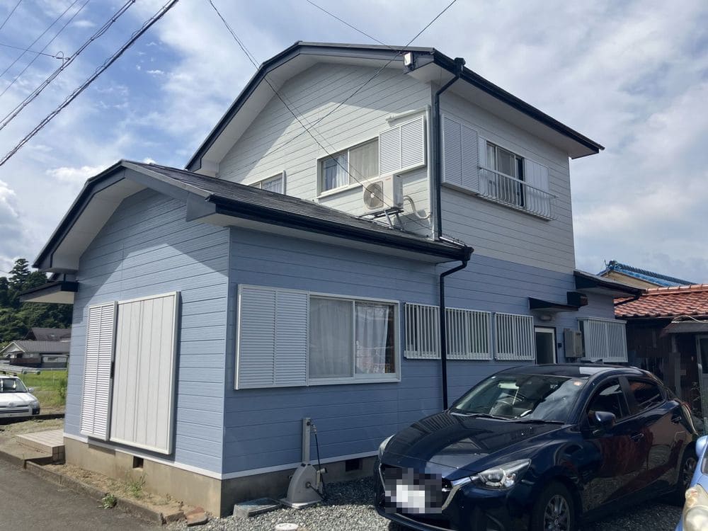 M様(伊勢市)外壁_施工後 伊勢市の外壁・屋根塗装をリペイント匠が施工した写真