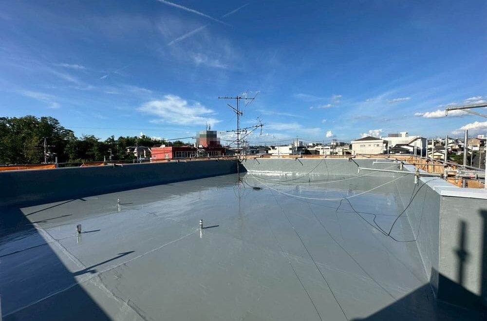 名張市の防水工事をリペイント匠が施工した写真