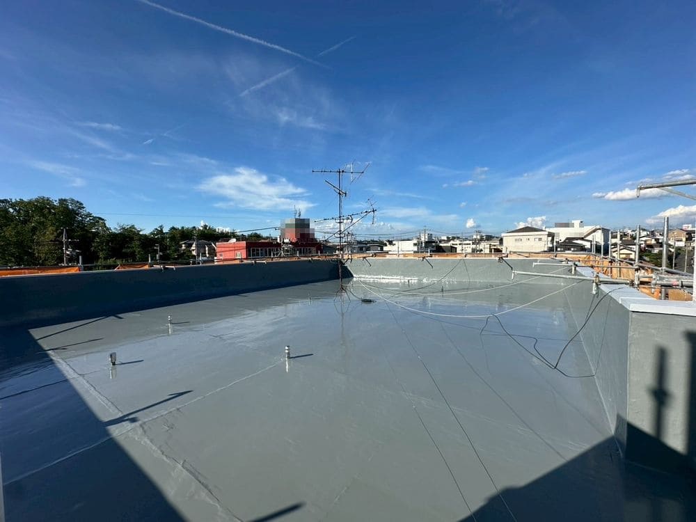 名張市の防水工事をリペイント匠が施工した写真