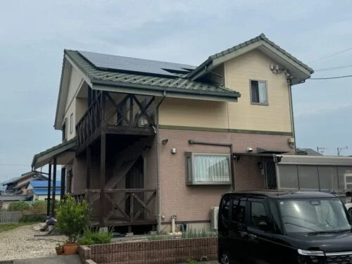 いなべ市の外壁塗装をリペイント匠が施工した写真