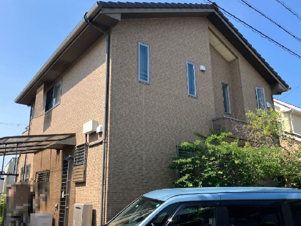津市の外壁塗装、防水工事をリペイント匠が施工した写真