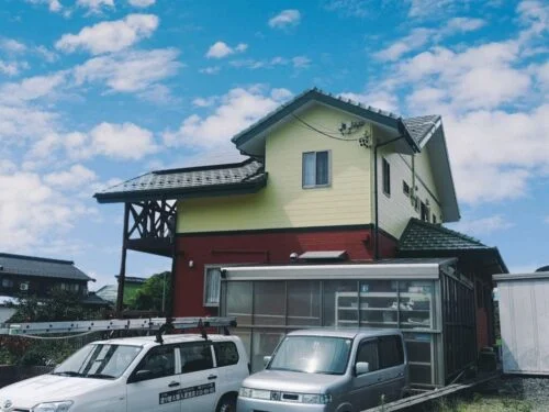 いなべ市の外壁塗装をリペイント匠が施工した写真