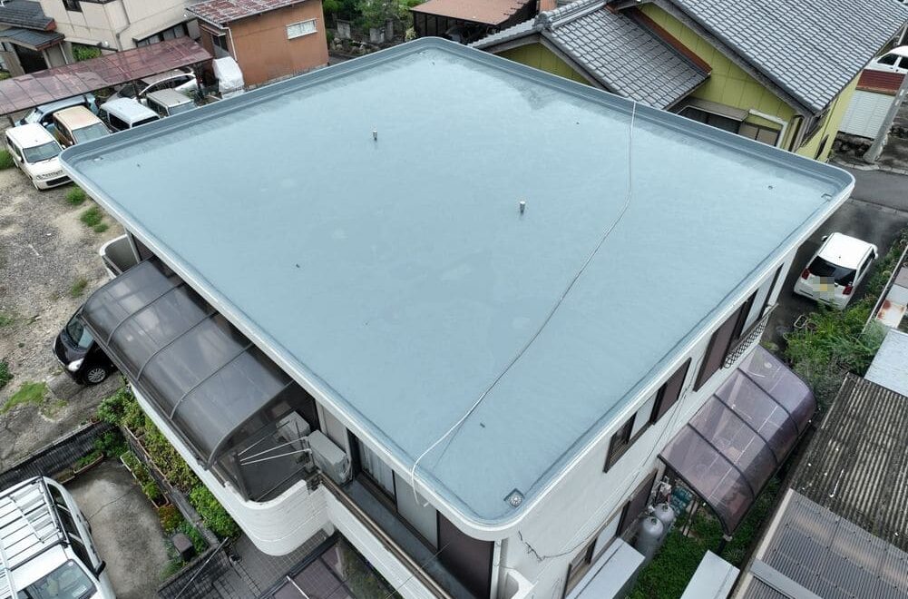 亀山市の防水工事をリペイント匠が施工した写真