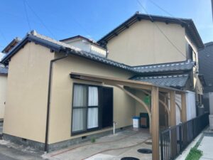 津市の外壁塗装、屋根塗装をリペイント匠が施工した写真